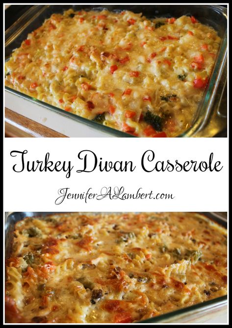 Turkey Divan, Easy Leftover Turkey Recipes, Turkey Casserole Recipe, Leftover Turkey Casserole, Leftover Turkey Soup, Soup Homemade, Turkey Soup Recipe, Canned Soup, Turkey Casserole