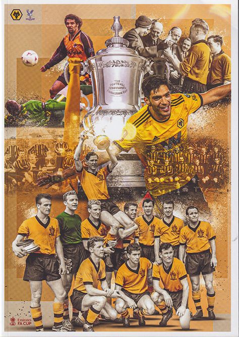 2020s FAC - Wolves football Programmes Wolves Football, Wolves Football Club, Football Academy Poster, Wolves In The Throne Room, The Wolves In The Walls, Vintage Football Program, Football Program, Leicester City, Crystal Palace