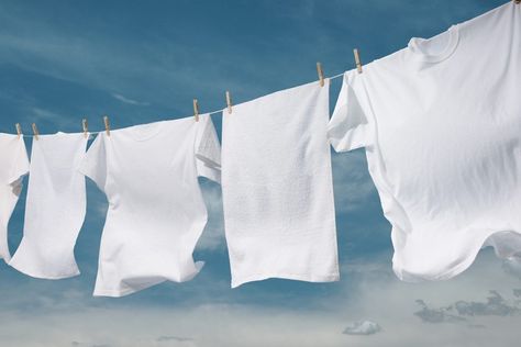 This Is Martha's Bleach-Free Trick for Getting Your Whites That Much Brighter Washing White Clothes, Dingy Whites, White Laundry, Candle Tart, Fresh Linen, Family Handyman, White Button Down Shirt, Laundry Hacks, White Towels