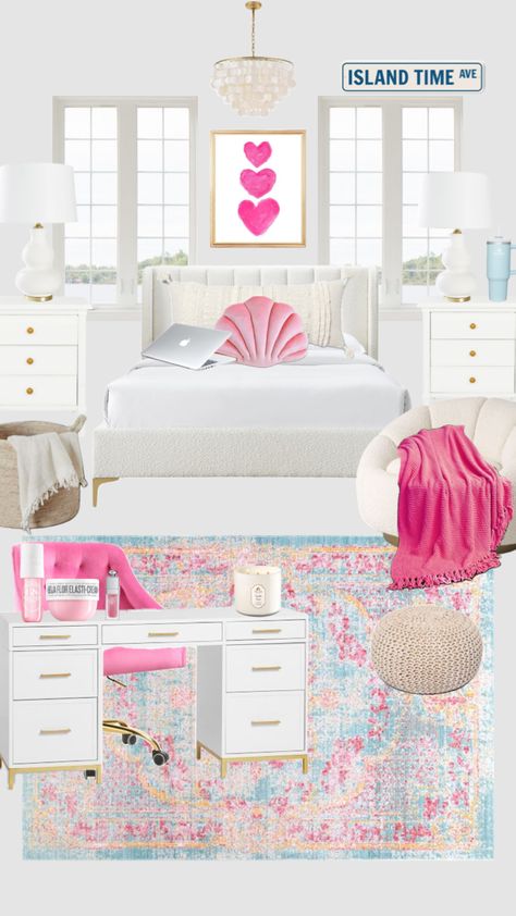 Preppy Bedroom Ideas, Comfortable Bedroom Decor, Preppy Bedroom Decor, Preppy Bedroom, White Room Decor, Makeover Bedroom, Pinterest Room Decor, Preppy Room Decor, Preppy Room