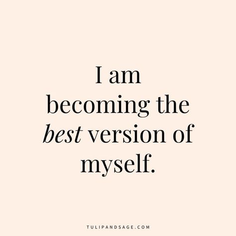 @kalynnthecreator I Am Getting Better Quotes, Quotes Bettering Yourself, The Best Version Of Yourself Quotes, Becoming The Best Version Of Yourself Quotes, New Version Of Me Quotes, Self Care Affirmation Quotes, Best Self Confidence Quotes, Daily Affirmations Widget, Being Confident In Yourself Quotes