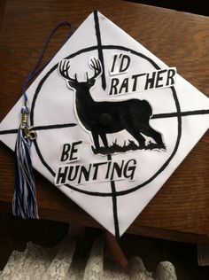 Grad cap. | C14SS | Pinterest | Grad cap, In love and Cap d'agde Hunting Graduation Cap, Country Grad Caps, Hunting Graduation Party Ideas, Graduation Cap Designs Country, Ffa Graduation Cap, Western Grad Caps, Country Graduation Cap, Country Graduation, Diy Graduation Decorations