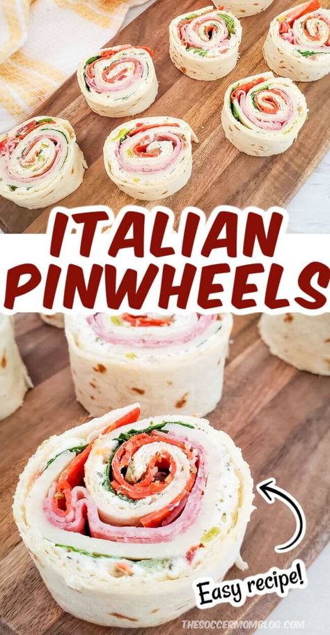 Italian Pinwheels, Croissant Sandwiches, Boat Snacks, Pinwheel Sandwiches, Pinwheels Recipe, Pinwheel Appetizers, Pinwheel Recipes, Lake Food Ideas Summer, Lake Food Ideas