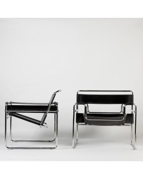 Marcel Breuer Wassily, Marcel Breuer Wassily Chair, Marcel Breuer Chair, Breuer Chair, Famous Chair, Bauhaus Furniture, Wassily Chair, Modernist Furniture, Iconic Chairs