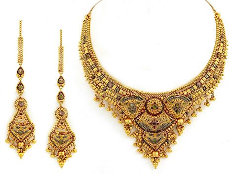 Latest Gold Set Designs, Gold Set Designs, Gold Set Design, Gold Necklace Wedding, Designer Diamond Jewellery, Gold Jewelry Simple Necklace, Gold Necklace Indian Bridal Jewelry, Set Designs, Gold Jewelry Sets