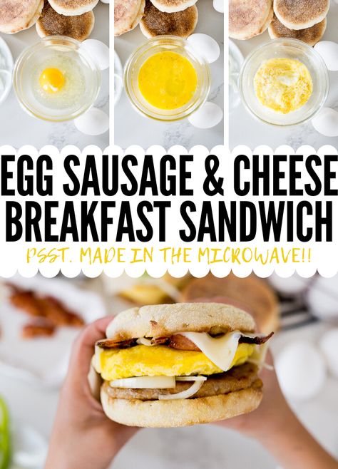 Microwave Egg Sandwich, Egg For Breakfast Sandwich, Eggs In Microwave How To Make, Cooking An Egg In The Microwave, Cook Eggs In Microwave, How To Make Eggs For Breakfast Sandwich, Cooking Eggs In Microwave, Microwave Eggs Over Easy, How To Make Eggs In The Microwave