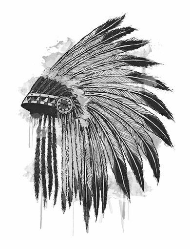 Headdress Sioux Indian Tattoo, Indian Head Dress Tattoo, Native American Indians Tattoo, Tattoo Indian Style, Apache Indian Tattoo, Native American Headdress Tattoo, Apache Tattoo, Indian Head Tattoo, Indian Headdress Tattoo