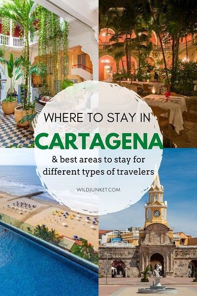 WHERE TO STAY IN CARTAGENA, COLOMBIA : best areas to stay and the best hotels in each area for every budget! #cartagena #colombia #colombiatravel #colombian #cartagenacolombia #travelcartagena #wheretostaycartagena #cartagenahotels #airbnb #visitcartagena #cartagenatrip #cartagenaguide Columbia Cartagena, Cartagena Colombia Travel, Colombian Cuisine, South America Travel Destinations, Visit Colombia, Colombia Travel, Family Hotel, Peru Travel, South America Travel