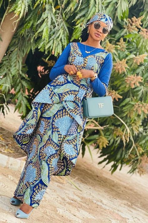 Arewa Atampa Styles, Hausa Dresses, Latest Skirt And Blouse Ankara Styles, Latest Ankara Skirt And Blouse Styles, Latest Ankara Skirt And Blouse, Skirt And Blouse Styles, Ankara Skirt And Blouse Styles, Ankara Skirts, Ankara Dress Designs