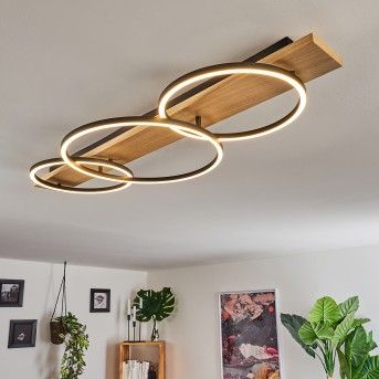 Wood Lamp Design, Bookshelf Design, Plastic Lights, Wood Lamps, Style Noir, Living Room Style, Modern Led, Led Light Bulb, Living Room Lighting