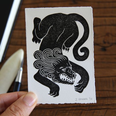 Animals on Behance Growling Tiger, Sweet Drawings, Relief Printing, Linocut Art, Art Curriculum, Creative Posters, Lino Print, Stamp Design, Linocut Prints