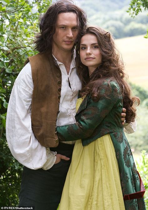 Regency Outfits, Wuthering Heights Movie, Tom Hardy Charlotte Riley, Fanfiction Characters, Couple References, Charlotte Riley, Thomas Hardy, Wuthering Heights, Wife And Kids