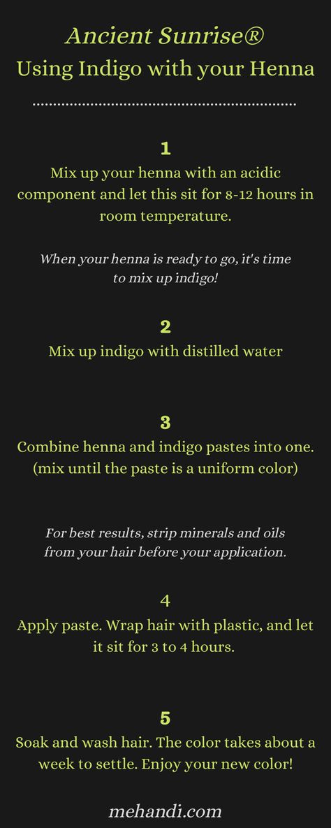 Starting something new can feel overwhelming. We're here to help! If you're curious how to use indigo with your henna, check this out! #hennaforhair #indigo #ancientsunrise #mehandi Indigo Henna, Starting Something New, Henna Hair, Dyed Hair, Something New, How To Use, Henna, Hair Hair, Hair Color