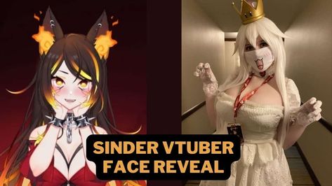 Sinder Vtuber, Face Reveal, Long Red, Tech News, Net Worth, Halloween Party, Flash, Gaming, Anime