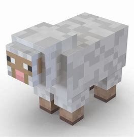 Minecraft Sheep, Cardboard Animals, Minecraft Mobs, Sheep Art, Easter Hats, Minecraft Stuff, Minecraft Party, Wedding Illustration, Birthday Board