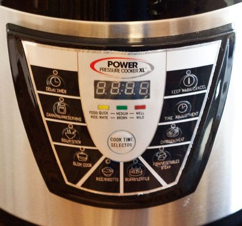 The Power Pressure Cooker XL is one of the best selling electric pressure cookers on the market. Here's everything you need to know about using the Power Pressure Cooker XL. Power Cooker Plus, Power Pressure Cooker Xl Recipes, Power Pressure Cooker Xl, Power Cooker Recipes, Canning Pressure Cooker, Pressure Cooker Xl, Pressure Cooking Today, Power Pressure Cooker, Pressure Cooking Recipes