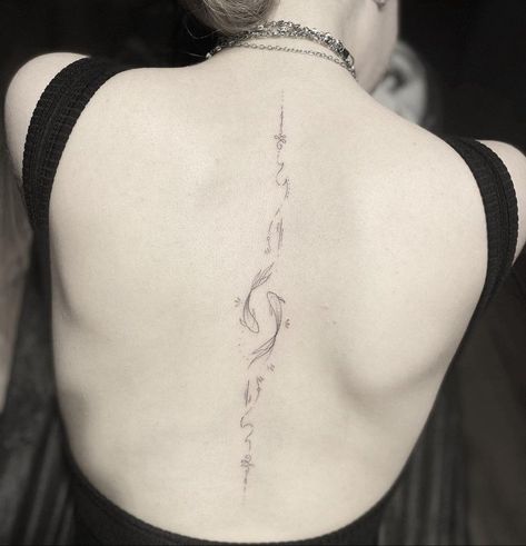 Strong Women Tattoos, Maching Tattoos, Basic Tattoos, Women Tattoos, Small Pretty Tattoos, Mother Tattoos, Petite Tattoos, Spine Tattoos For Women, Disney Tattoo