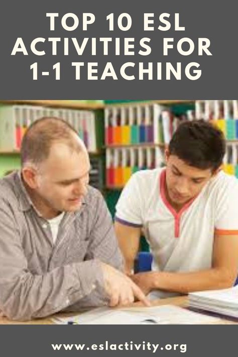 Check out our Top 17 ESL Activities for one on one tutoring. They'll get your 1-1 student having fun while learning English. Second Language Teaching, Online Teaching Resources, Esl Teaching Resources, Esl Lesson Plans, Teaching English Online, Esl Activities, Elementary Lesson Plans, Esl Lessons, Teacher Lesson Plans