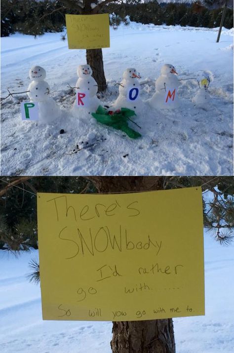 snow #promposal Ski Promposal, Frozen Promposal, Funny Dance Proposals, Snowboarding Proposal, Funny Promposals, Sadie Proposals Ideas, Dance Asks, Sadies Proposal, Sadie Hawkins Dance