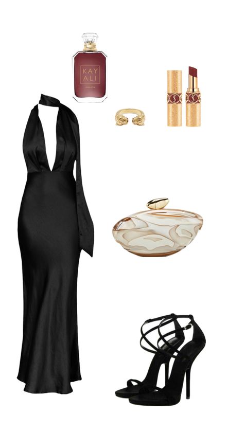 #outfit Date Night Outfit Classy Dinner Dress, Black Wedding Guest Dress, Black Wedding Guest, Jazz Outfits, Black Wedding Guest Dresses, Black Dress Outfit, Italy Outfits, Black Dress Outfits, Fancy Party