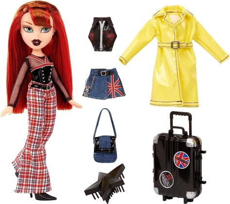 Bratz Pretty N Punk, Punk 2023, Bratz House, Bratz Meygan, Punk London, Bratz Outfits, Fun Packaging, The Bratz, Bratz Aesthetic