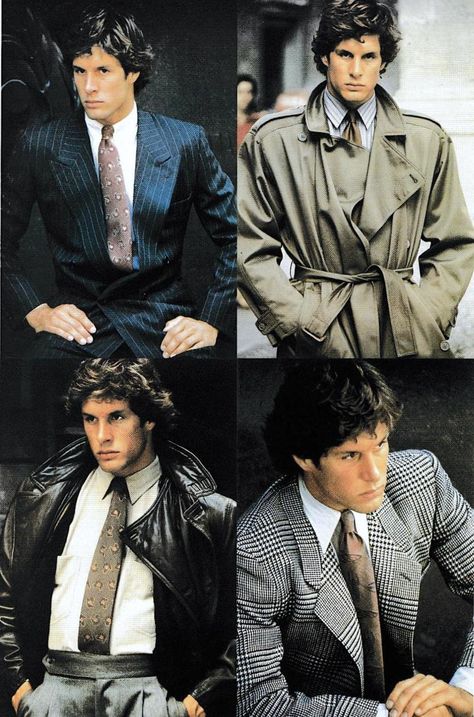 How relevant is 80s Armani? – Permanent Style Joe Anderson, 80s Suit, 80s Fashion Men, Men In Suits, Armani Suits, 80s Men, Harvey Specter, Fashion 80s, Armani Collection