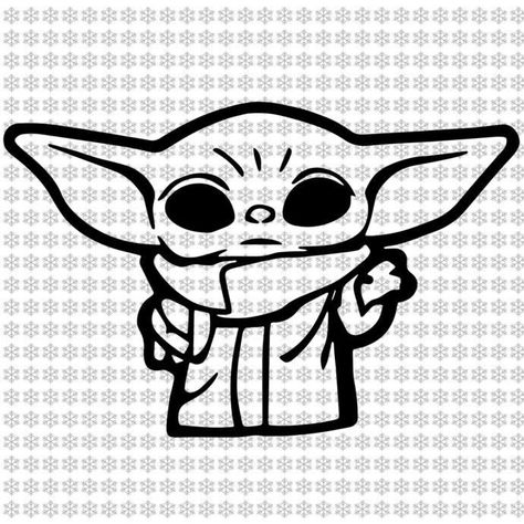 Yoda Tattoo, Yoda Pumpkin, Star Wars Stencil, Star Wars Silhouette, Stencils Art, Star Wars Decal, Embroidery Pen, Yoda Art, Svg Star Wars