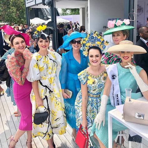 Melbourne Cup 2019 Tea Party Attire, Melbourne Cup, Great Photos, Tea Party, Lily Pulitzer Dress, Melbourne, Harajuku, Instagram