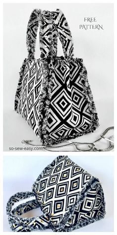 Pola Kupluk, Small Purse Pattern, Fabric Bag Design, Bag Free Sewing Pattern, Sewing Handbag, Tote Bag Pattern Free, Fringe Tote Bag, Purse Sewing Patterns, Sac Diy