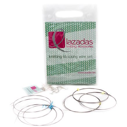 Lazadas, super flexible blocking wire set Blocking Wires, Knitting Blocking, Wire Knitting, Board Pin, Crochet Short, Knitting Tools, Super Flexible, Needle Book, Knitting And Crochet