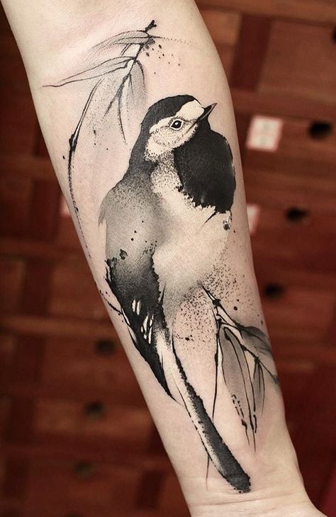 Chen Jie Newtattoo bird tattoo Watercolor Bird Tattoo, Vogel Tattoo, Tattoo Bird, Disney Tattoo, Bird Tattoo, E Tattoo, Diy Tattoo, Wolf Tattoos, Disney Tattoos