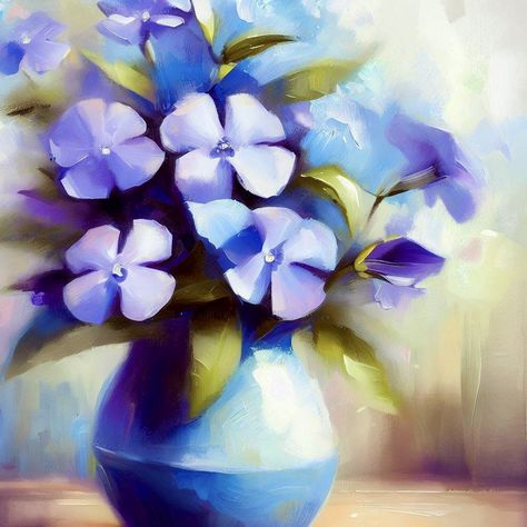 Periwinkle Flower, Periwinkle Flowers, Color Schemes Colour Palettes, Ram Photos, Spare Room, Colour Palettes, Flower Drawing, Floral Painting, Flower Painting