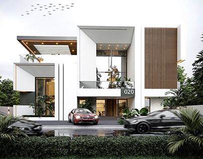 3d Elevation Design, 3d Elevation, Contemporary House Exterior, Residential Building Design, Duplex Design, Best Modern House Design, Modern Architecture Building, Modern Villa Design, Modern House Facades