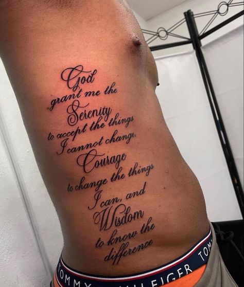 Love Ones Tattoos, Bible Verse Tattoo Men, Mens Side Tattoos, Bible Verse Tattoo, Prayer Tattoo, Leg Sleeve Tattoos, Leg Tattoo Ideas, Bible Verse Tattoos, Heaven Tattoos