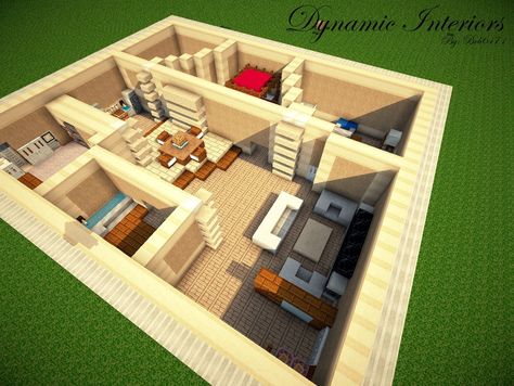 Interior Design Minecraft, Minecraft House Interior, Minecraft Houses For Girls, Minecraft Houses Interior, Interior Minecraft, Construction Minecraft, Modern Minecraft Houses, Minecraft Lego, Minecraft World