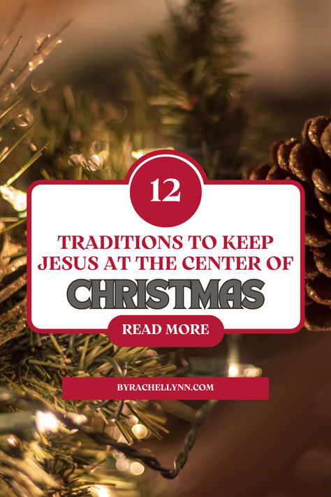 Keep the focus on Jesus, the real meaning of Christmas, this year. Incorporate these 12 Christmas traditions into your holiday celebrations, from movies to books to songs that all center around Jesus. Let your heart return to Jesus this Christmas. Christmas traditions. xmas traditions. Birth of Jesus. Christ-centered family traditions. Christian Christmas Traditions, Christian Christmas Aesthetic, Jesus Centered Christmas, Xmas Traditions, Christ Centered Christmas Traditions, The Real Meaning Of Christmas, Christmas Morning Traditions, Real Meaning Of Christmas, Christmas Devotional