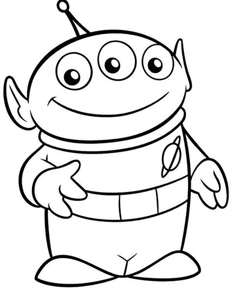 Toy Story Coloring Pages, Toy Story Crafts, Dibujos Toy Story, Toy Story Theme, Toy Story Alien, Toy Story Birthday, Toy Story Party, Cartoon Coloring Pages, Disney Coloring Pages