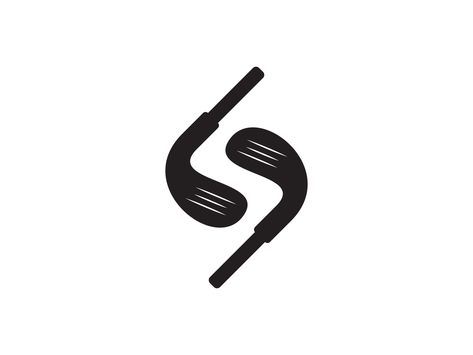 Letter S Golf Stick Logo by Deskpoint Digital Golf Logo Design Ideas, Golf Logo Inspiration, Golf Branding, Golf Logos, Golf Logo Design, Golf Stick, Golf Preppy, Golf Logo, Brand Ideas