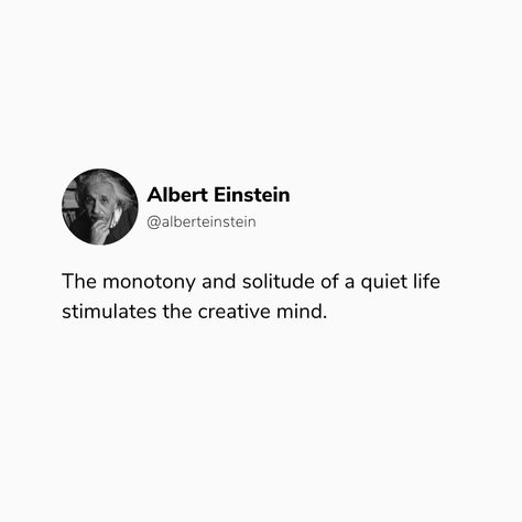 The monotony and solitude of a quiet life stimulates the creative mind. Quiet Life Quotes, Solitudeness Quotes, A Quiet Life, Literature Humor, School For Good And Evil, Academic Validation, Calm Quotes, Quiet Life, Thought Quotes