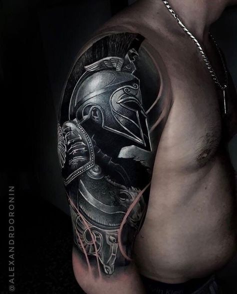 Cover Up Tattoos For Men Arm, Men's Tattoo Ideas, Great Tattoo Ideas, Celtic Tattoos For Men, Cover Up Tattoos For Men, Shoulder Armor Tattoo, Men's Tattoo, Warrior Tattoo Sleeve, Tattoo Ideas Inspiration