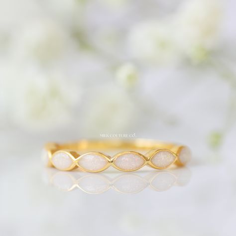 Minimalist Breastmilk Keepsake, Breastmilk Ring, Breastmilk Jewelry, Gold Rings Simple, Half Eternity Band, Keepsake Jewelry, The Promise, Stone Design, Breast Milk