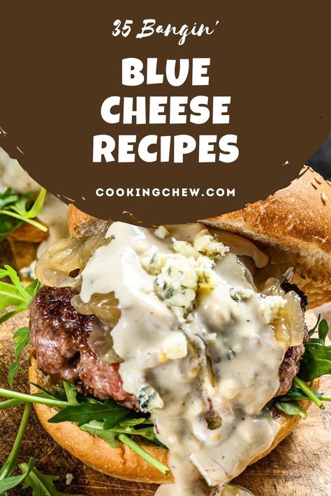 Blue Cheese Soup Recipes, Chicken And Blue Cheese Recipes, Crumbled Blue Cheese Recipes, Chicken Blue Cheese Recipes, Recipes Using Blue Cheese, Recipes With Blue Cheese, Bleu Cheese Recipes, Blue Cheese Coleslaw, Blue Cheese Pasta