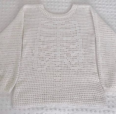 Crochet Skeleton Sweater, Crochet Patterns Filet, Crochet Jumper, Jumper Patterns, Halloween Crochet, Sweater Crochet Pattern, Filet Crochet, Crochet Techniques, Sweater Pattern