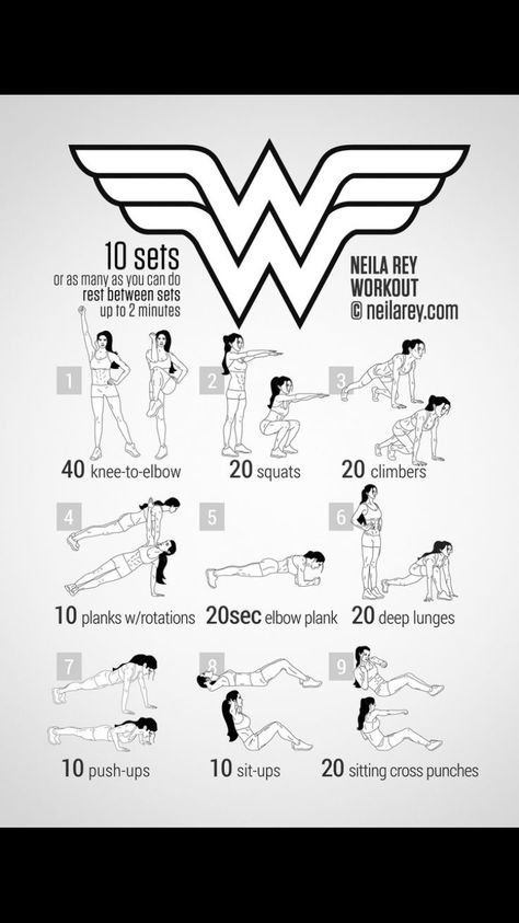 Darebee Workout, Wonder Woman Workout, Neila Rey Workout, Neila Rey, Hero Workouts, Woman Workout, Superhero Workout, Cardio Yoga, Online Fitness