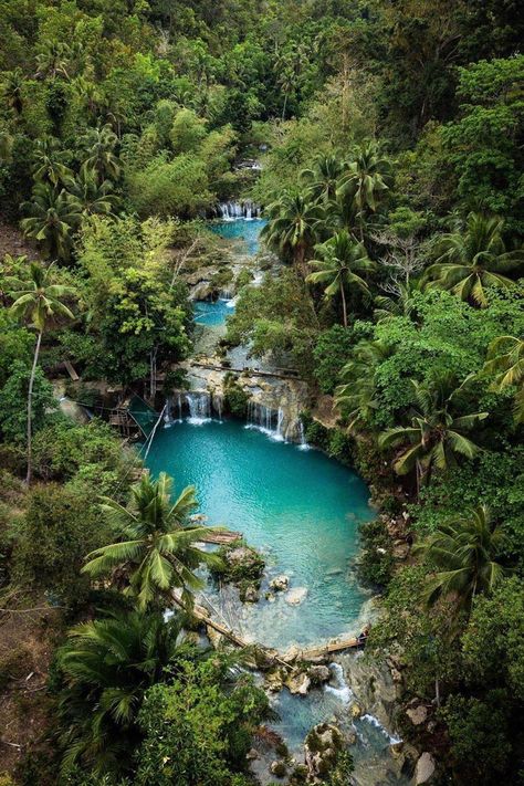 Aesthetic picture of Cambugahay Falls, Siquijor. Discover more photos of David Nicolas with On The Road Again Cambugahay Falls, Siquijor Island, Aesthetic Picture, On The Road Again, Wanderlust Travel, Travel Inspo, Wonderful Places, Beach Life, On The Road