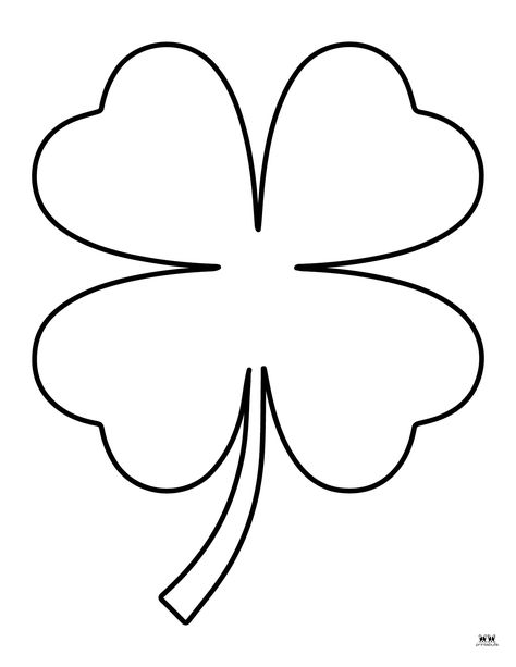 Shamrock Templates & Coloring Pages - 30 FREE Printables | Printabulls Shamrock Template, St Patrick's Day Activities, Shades Of Green, St Patricks Day, St Patrick, Free Printables, From Home, Coloring Pages, Color