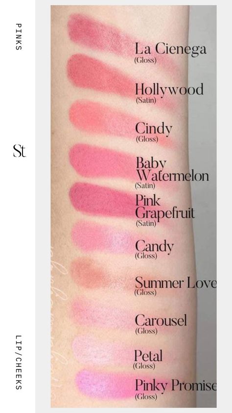 Seint Lip And Cheek, Lip Color Makeup, Pinky Promise, Makeup Swatches, Pink Grapefruit, Women Helping Women, Color Swatches, Summer Of Love, Simple Makeup