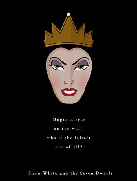 Evil Queen Disney Dream Quotes, Evil Queen Quotes, The Evil Queen, Love Disney, Disney Princess Quotes, Tumblr Love, Film Disney, Snow White And The Seven Dwarfs, Disney Rapunzel