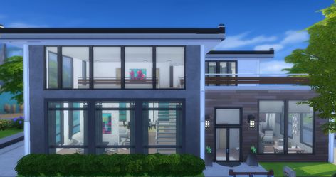 Mod The Sims - The Old Salt House Renovation House Sims 4, San Myshuno, Sims 4 House Building, Sims 4 House Design, Casas The Sims 4, Sims House Plans, Sims House Design, Sims 4 Build, Sims 4 Houses