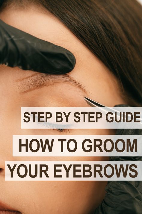 Whether you prefer a natural or more defined look, here's a guide on eyebrow grooming. How To Groom Eyebrows, How To Shape Eyebrows For Beginners, Diy Eyebrow Shaping, Eyebrows For Beginners, Pro Makeup Tips, Quick Makeup Routine, Makeup Removal Tips, Contouring Techniques, How To Do Eyebrows